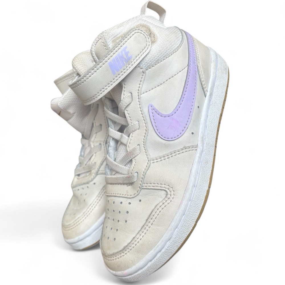 Nike Court Borough Mid 2 girl sneakers 13C - Picture 4 of 5